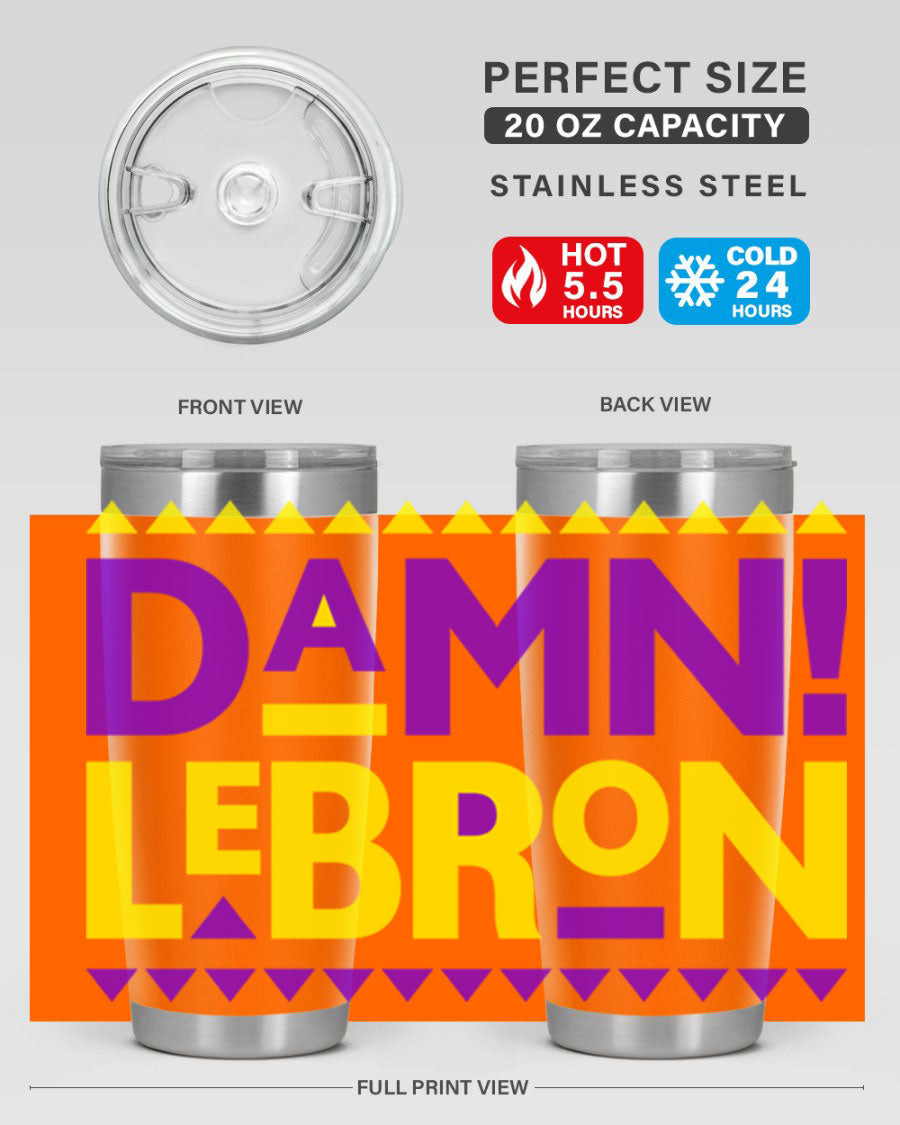 Damn LeBron 177# Cotton Tank featuring a bold graphic design, made from high-quality cotton for comfort and style.