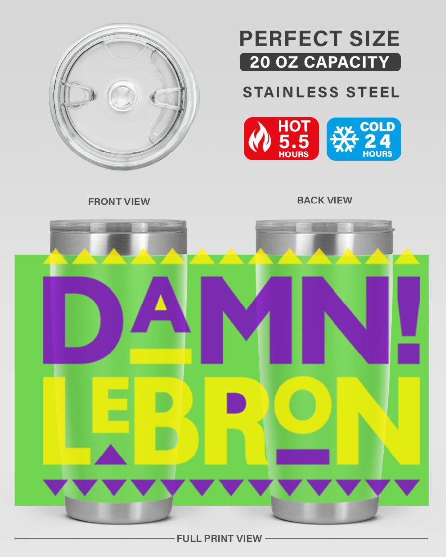 Damn LeBron 177# Cotton Tank featuring a bold graphic design, made from high-quality cotton for comfort and style.