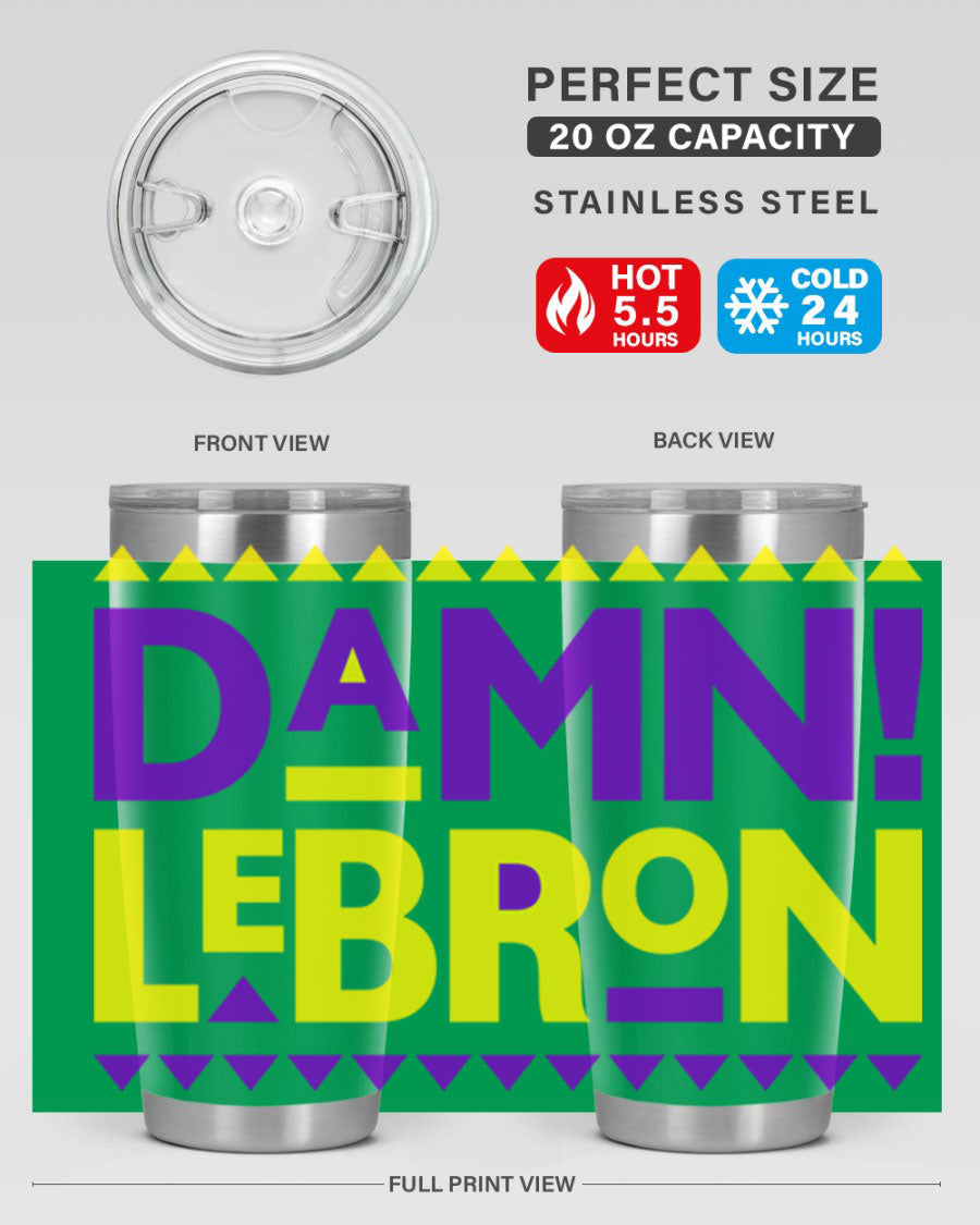 Damn LeBron 177# Cotton Tank featuring a bold graphic design, made from high-quality cotton for comfort and style.