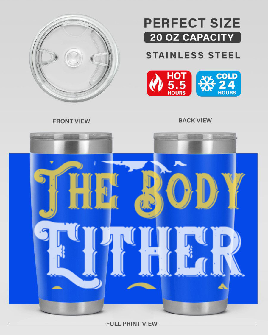 Dance is a song of the body tumbler featuring a sleek stainless steel design, perfect for hot and cold beverages.