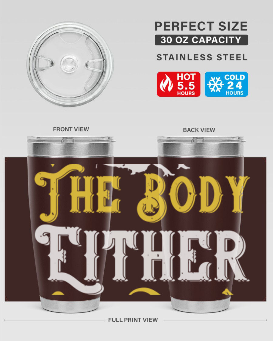 Dance is a song of the body tumbler featuring a sleek stainless steel design, perfect for hot and cold beverages.