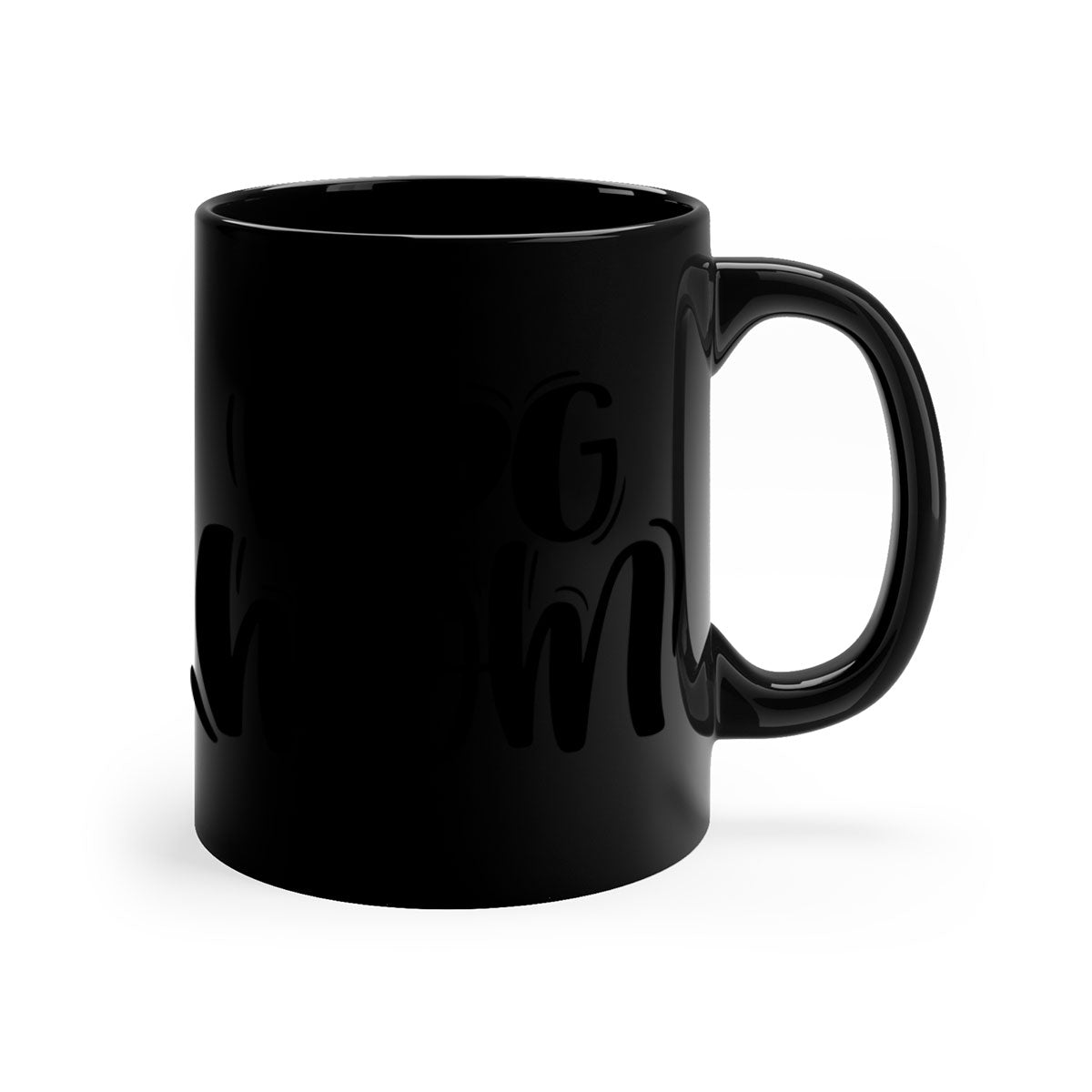 Dog Mom Style 26# Mug in five color options with glossy finish and easy-grip handle.