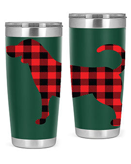 Dog Style 106# 20oz Tumbler featuring double wall vacuum insulation and a stylish design, perfect for hot and cold beverages.