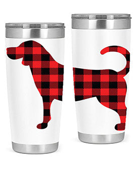 Dog Style 106# 20oz Tumbler featuring double wall vacuum insulation and a stylish design, perfect for hot and cold beverages.