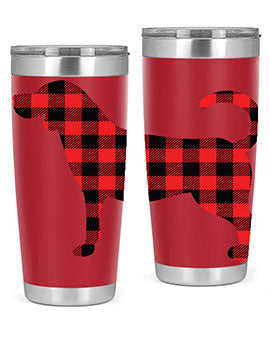 Dog Style 106# 20oz Tumbler featuring double wall vacuum insulation and a stylish design, perfect for hot and cold beverages.