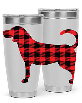 Dog Style 106# 20oz Tumbler featuring double wall vacuum insulation and a stylish design, perfect for hot and cold beverages.