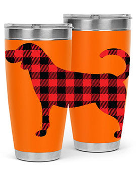 Dog Style 106# 20oz Tumbler featuring double wall vacuum insulation and a stylish design, perfect for hot and cold beverages.