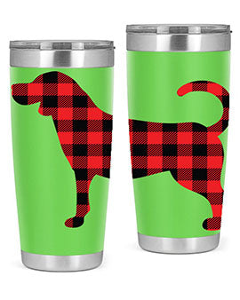 Dog Style 106# 20oz Tumbler featuring double wall vacuum insulation and a stylish design, perfect for hot and cold beverages.