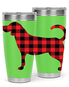 Dog Style 106# 20oz Tumbler featuring double wall vacuum insulation and a stylish design, perfect for hot and cold beverages.
