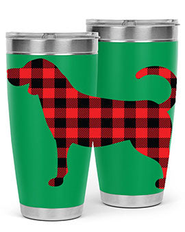 Dog Style 106# 20oz Tumbler featuring double wall vacuum insulation and a stylish design, perfect for hot and cold beverages.
