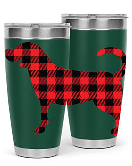 Dog Style 106# 20oz Tumbler featuring double wall vacuum insulation and a stylish design, perfect for hot and cold beverages.