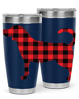 Dog Style 106# 20oz Tumbler featuring double wall vacuum insulation and a stylish design, perfect for hot and cold beverages.