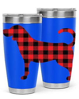 Dog Style 106# 20oz Tumbler featuring double wall vacuum insulation and a stylish design, perfect for hot and cold beverages.