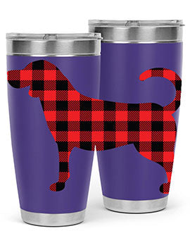Dog Style 106# 20oz Tumbler featuring double wall vacuum insulation and a stylish design, perfect for hot and cold beverages.
