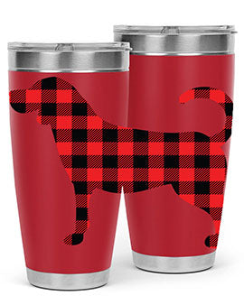 Dog Style 106# 20oz Tumbler featuring double wall vacuum insulation and a stylish design, perfect for hot and cold beverages.
