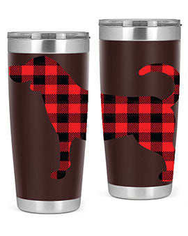 Dog Style 106# 20oz Tumbler featuring double wall vacuum insulation and a stylish design, perfect for hot and cold beverages.