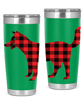 Dog Style 116# 20oz Tumbler featuring double wall vacuum insulation and a stylish design for dog lovers.