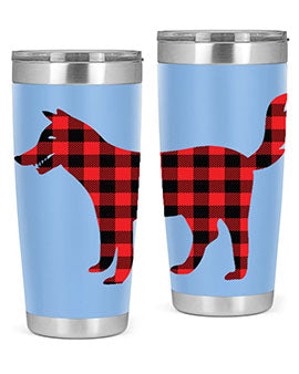 Dog Style 116# 20oz Tumbler featuring double wall vacuum insulation and a stylish design for dog lovers.