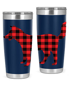 Dog Style 116# 20oz Tumbler featuring double wall vacuum insulation and a stylish design for dog lovers.