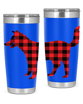 Dog Style 116# 20oz Tumbler featuring double wall vacuum insulation and a stylish design for dog lovers.