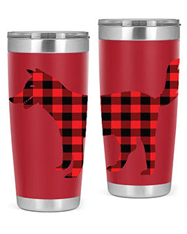 Dog Style 116# 20oz Tumbler featuring double wall vacuum insulation and a stylish design for dog lovers.