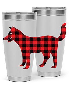 Dog Style 116# 20oz Tumbler featuring double wall vacuum insulation and a stylish design for dog lovers.