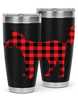 Dog Style 116# 20oz Tumbler featuring double wall vacuum insulation and a stylish design for dog lovers.