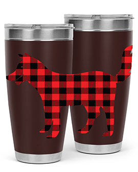 Dog Style 116# 20oz Tumbler featuring double wall vacuum insulation and a stylish design for dog lovers.