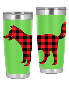 Dog Style 116# 20oz Tumbler featuring double wall vacuum insulation and a stylish design for dog lovers.