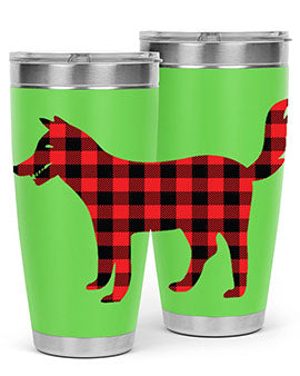 Dog Style 116# 20oz Tumbler featuring double wall vacuum insulation and a stylish design for dog lovers.