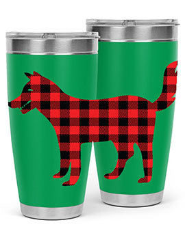 Dog Style 116# 20oz Tumbler featuring double wall vacuum insulation and a stylish design for dog lovers.