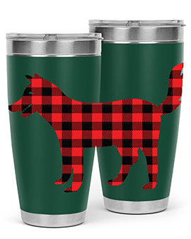 Dog Style 116# 20oz Tumbler featuring double wall vacuum insulation and a stylish design for dog lovers.