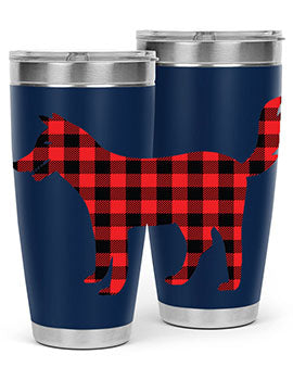 Dog Style 116# 20oz Tumbler featuring double wall vacuum insulation and a stylish design for dog lovers.