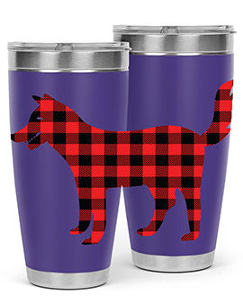 Dog Style 116# 20oz Tumbler featuring double wall vacuum insulation and a stylish design for dog lovers.