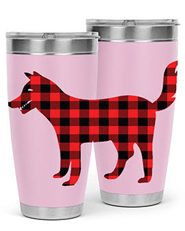 Dog Style 116# 20oz Tumbler featuring double wall vacuum insulation and a stylish design for dog lovers.