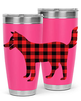 Dog Style 116# 20oz Tumbler featuring double wall vacuum insulation and a stylish design for dog lovers.