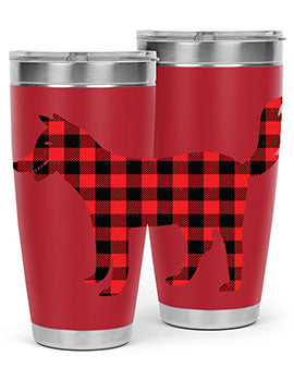 Dog Style 116# 20oz Tumbler featuring double wall vacuum insulation and a stylish design for dog lovers.