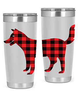 Dog Style 116# 20oz Tumbler featuring double wall vacuum insulation and a stylish design for dog lovers.