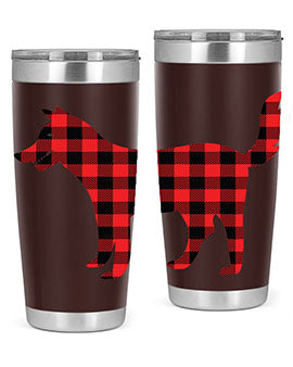 Dog Style 116# 20oz Tumbler featuring double wall vacuum insulation and a stylish design for dog lovers.