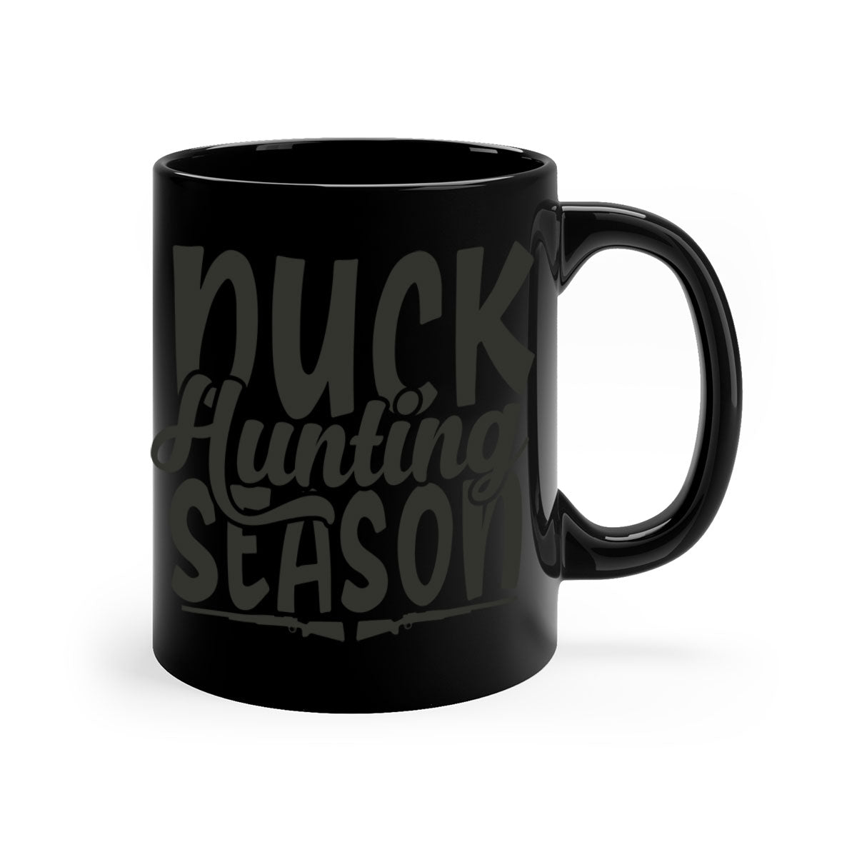 Duck Hunting Season 31# Mug with a glossy finish and colorful handle, perfect for coffee or tea lovers.