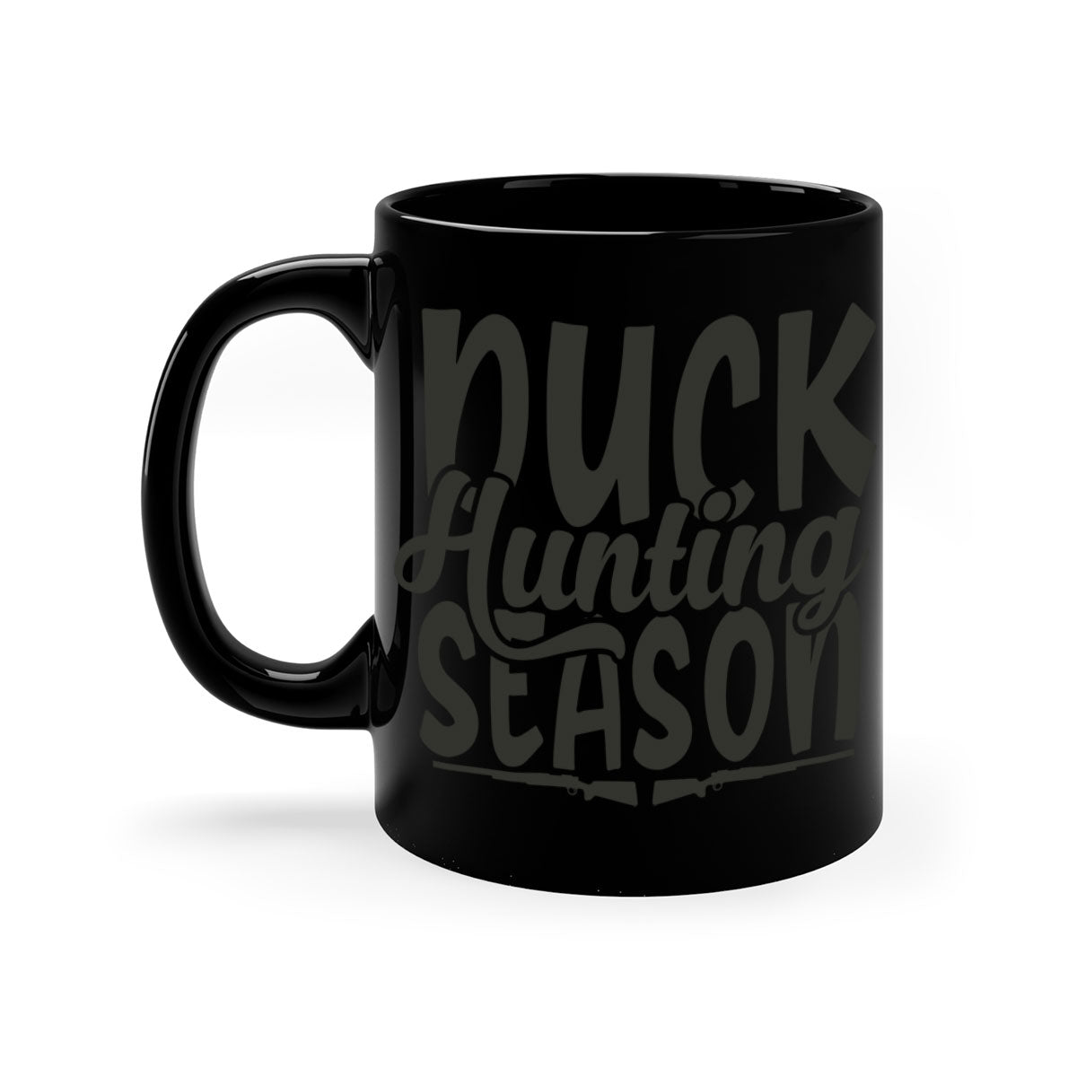 Duck Hunting Season 31# Mug with a glossy finish and colorful handle, perfect for coffee or tea lovers.