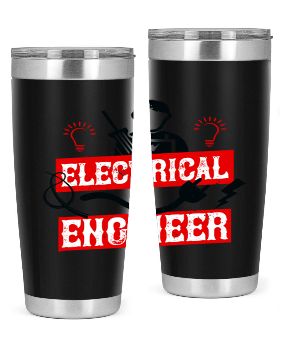 Electrical Engineer Style 59# tumbler, 20oz, double wall vacuum stainless steel with copper lining, featuring a drink-thru lid.
