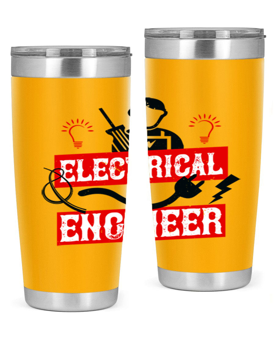 Electrical Engineer Style 59# tumbler, 20oz, double wall vacuum stainless steel with copper lining, featuring a drink-thru lid.