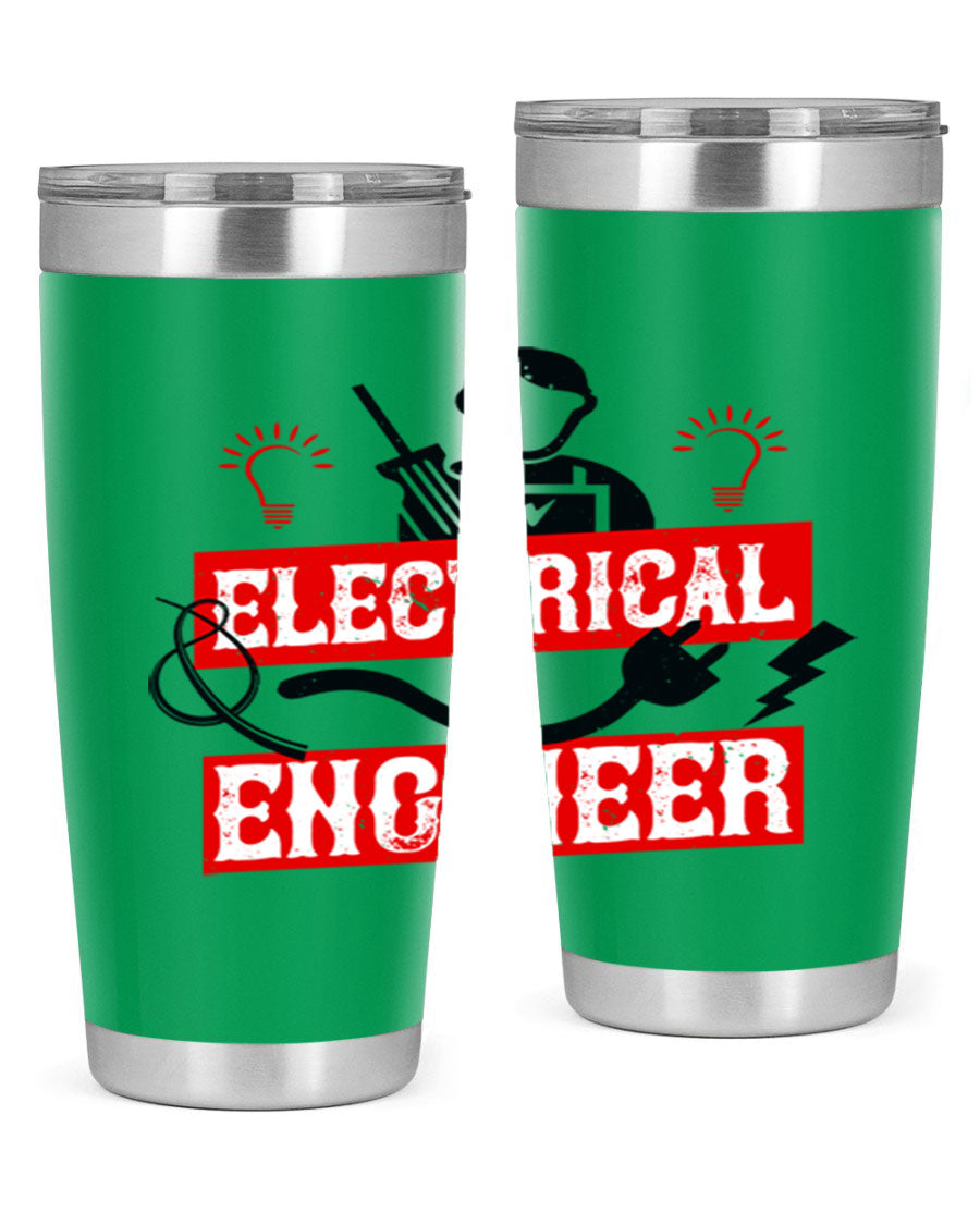 Electrical Engineer Style 59# tumbler, 20oz, double wall vacuum stainless steel with copper lining, featuring a drink-thru lid.