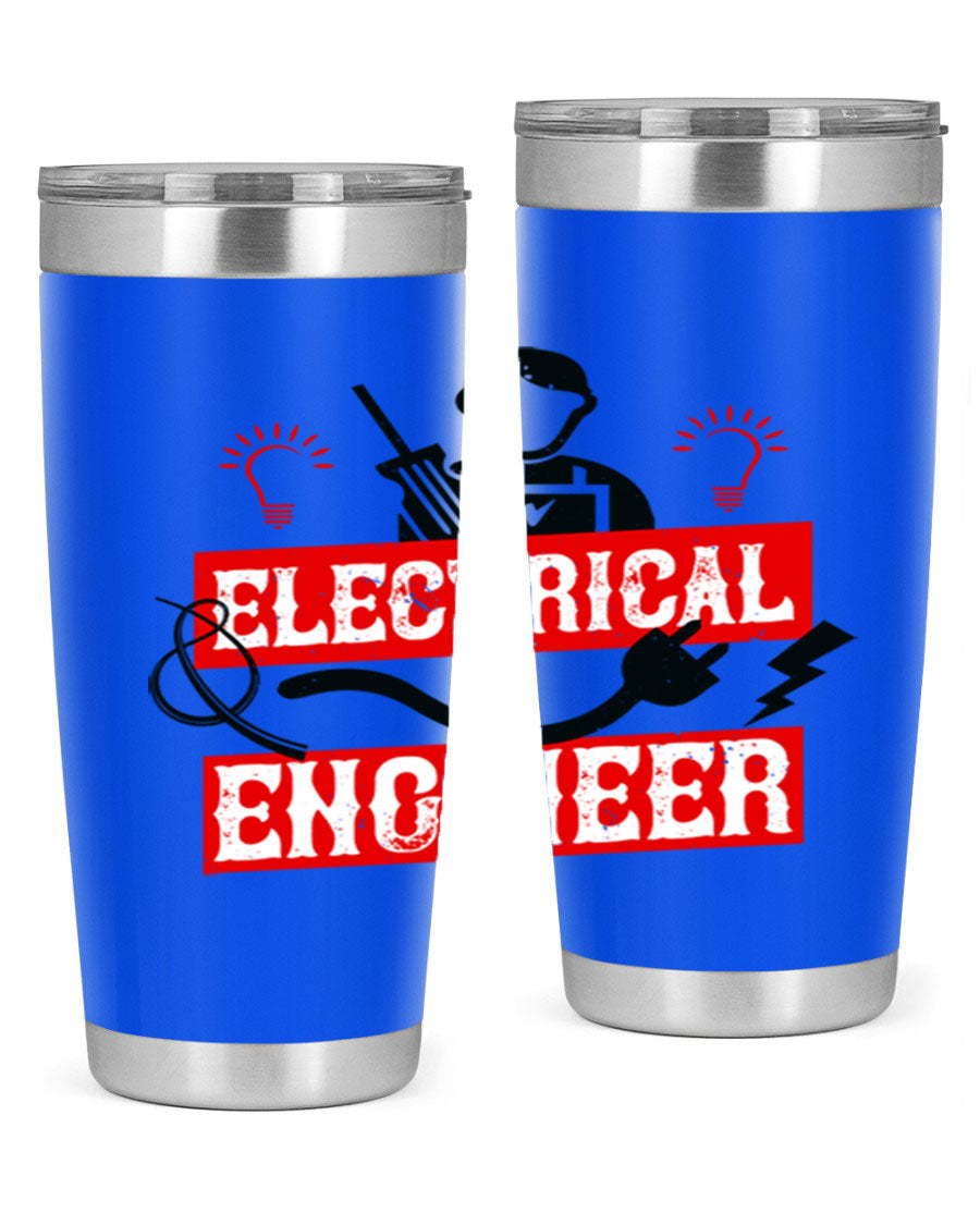 Electrical Engineer Style 59# tumbler, 20oz, double wall vacuum stainless steel with copper lining, featuring a drink-thru lid.