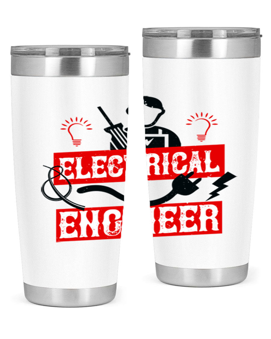 Electrical Engineer Style 59# tumbler, 20oz, double wall vacuum stainless steel with copper lining, featuring a drink-thru lid.