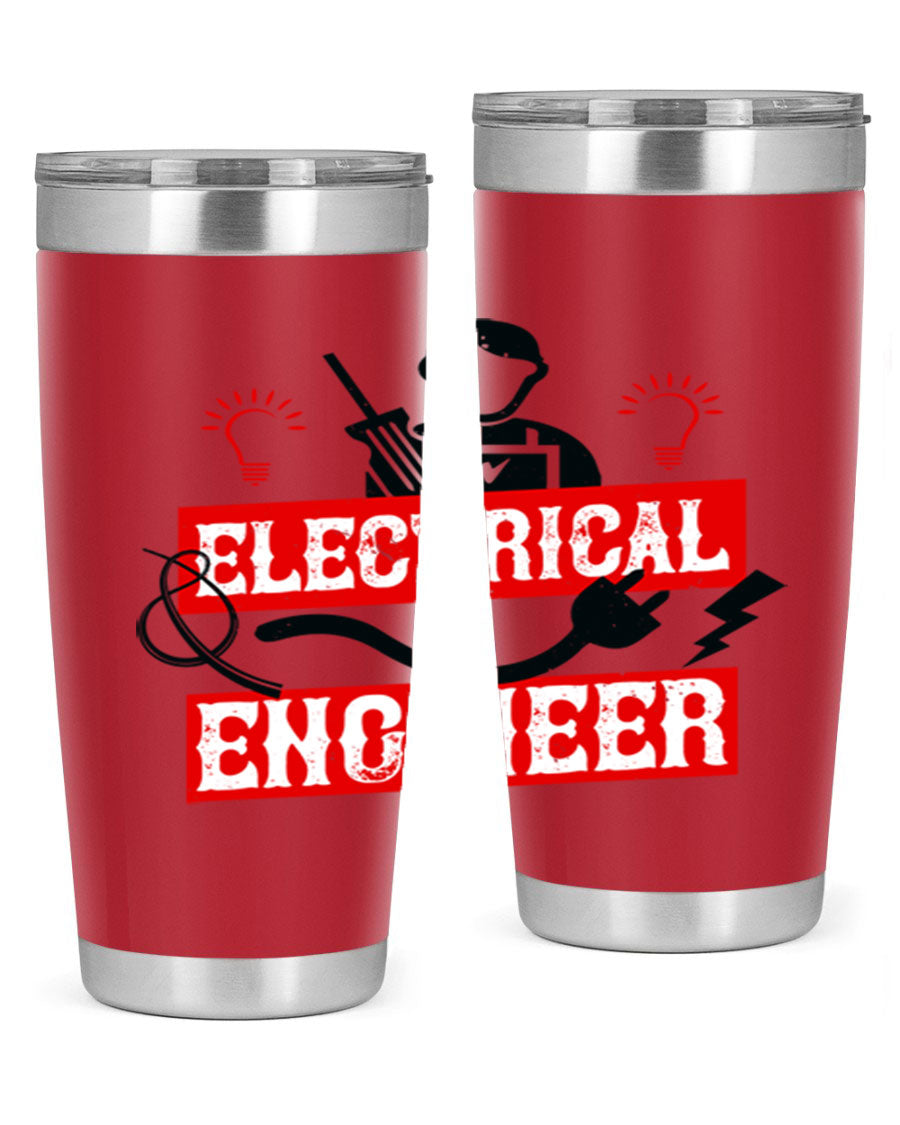 Electrical Engineer Style 59# tumbler, 20oz, double wall vacuum stainless steel with copper lining, featuring a drink-thru lid.