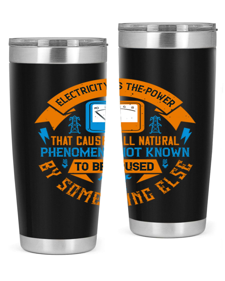 A stylish 20oz and 30oz stainless steel tumbler with double wall vacuum insulation, showcasing vibrant printed designs, perfect for hot and cold beverages.