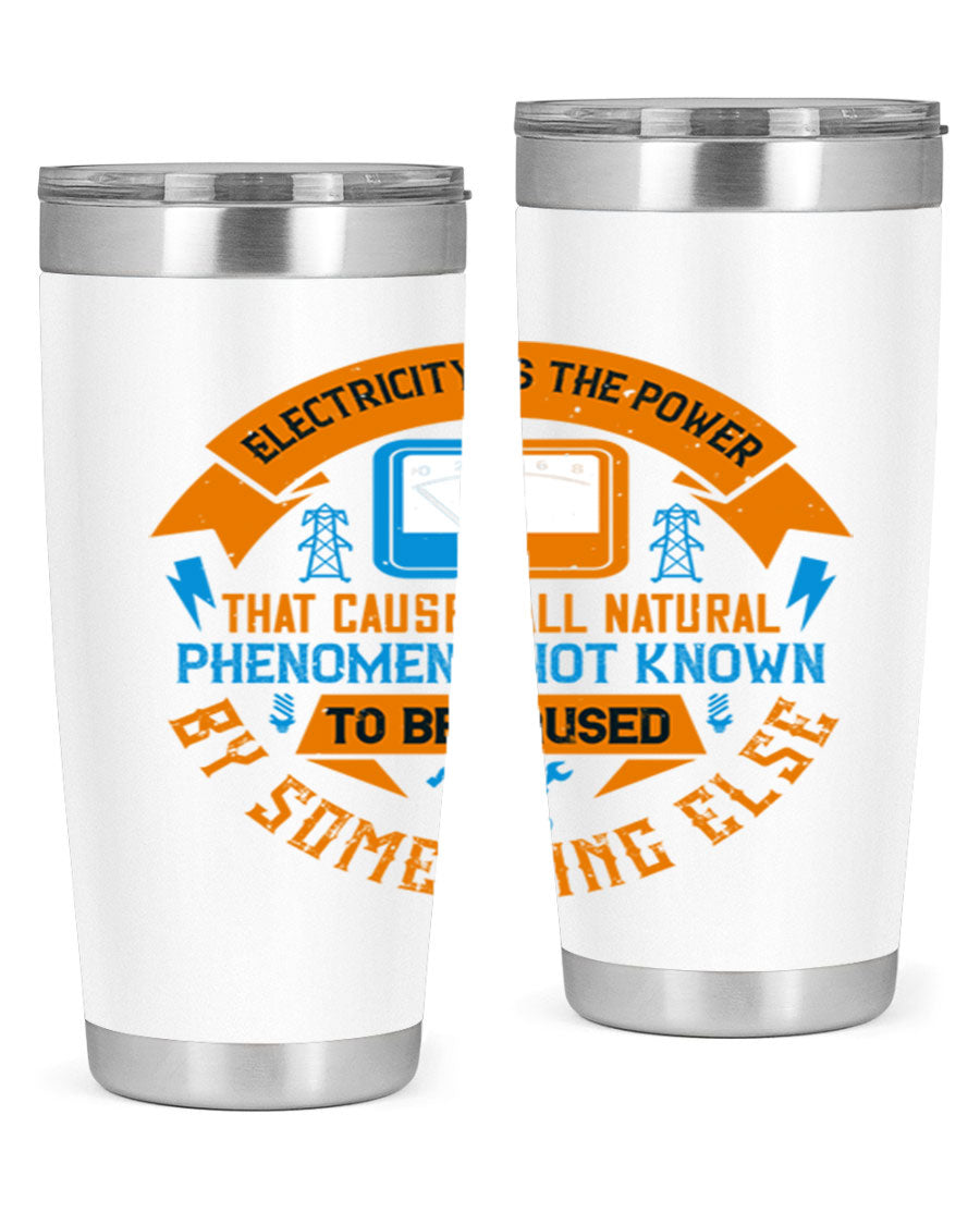 A stylish 20oz and 30oz stainless steel tumbler with double wall vacuum insulation, showcasing vibrant printed designs, perfect for hot and cold beverages.