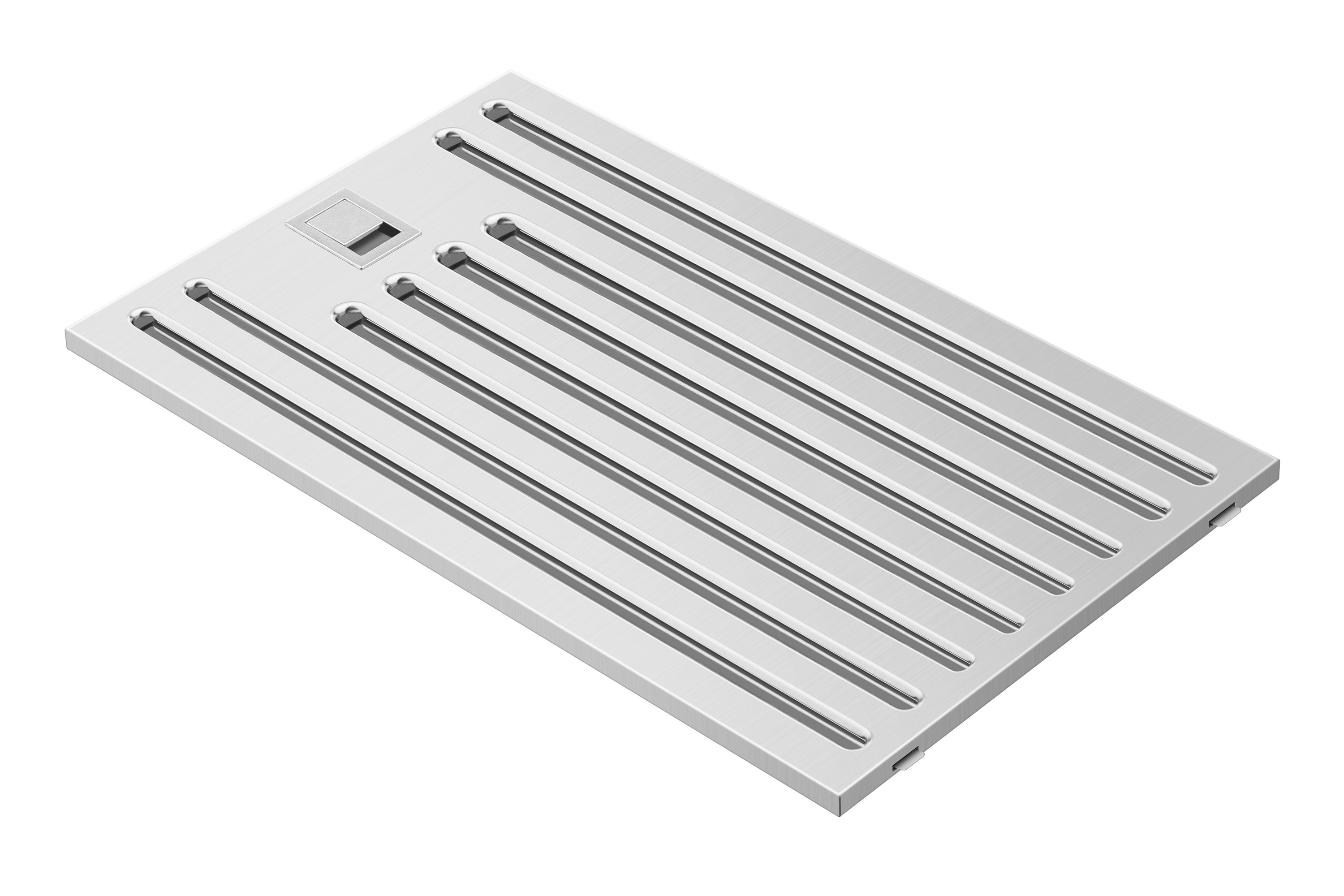 Empava 36RH04 36 in. ducted wall mount range hood with stainless steel finish and touch-sensitive controls.